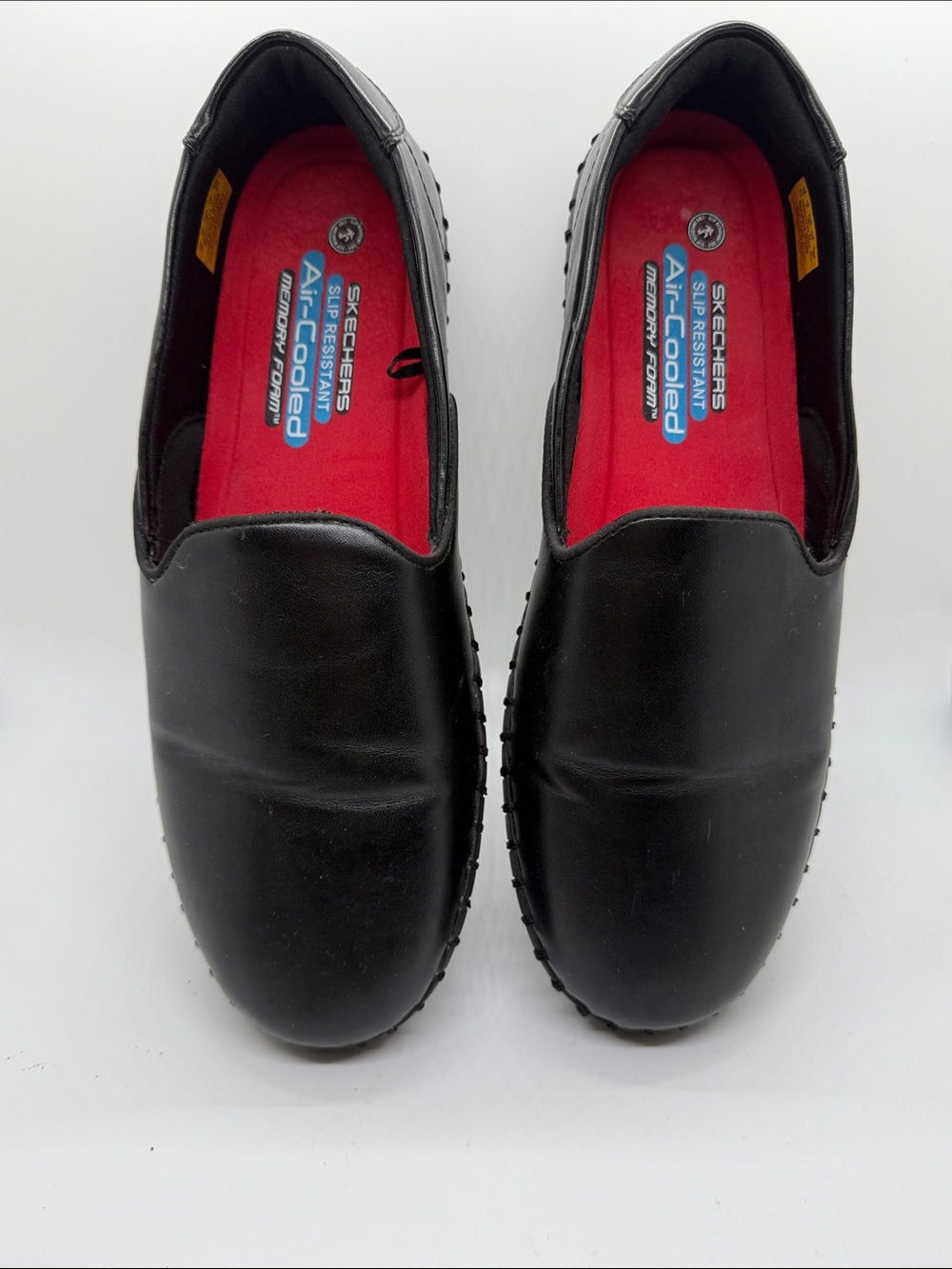 Women's Skechers Work Slip Resistant Air Cooled Memory Foam Slip On Shoes 10